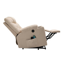 Load image into Gallery viewer, Homegear Fabric Power Lift Electric Recliner Chair with Massage, Taupe