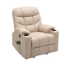 Load image into Gallery viewer, Homegear Fabric Power Lift Electric Recliner Chair with Massage, Taupe