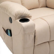 Load image into Gallery viewer, Homegear Fabric Power Lift Electric Recliner Chair with Massage, Taupe