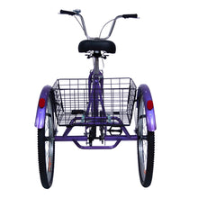 Load image into Gallery viewer, Royal London Adult Bromley Tricycle 3 Wheeled Trike Bicycle w/ Basket