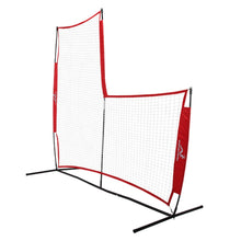 Load image into Gallery viewer, Woodworm Portable Pop-Up V2 Baseball Pitching L-Screen Net and Frame