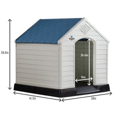 Load image into Gallery viewer, Confidence Pet XL Plastic Dog Kennel Outdoor House EXTRA LARGE