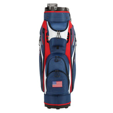 Load image into Gallery viewer, Ram Golf Premium Cart Bag with 14 Way Molded Organizer Divider Top - USA Flag