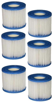 Savener SV-TYPD Swimming Pool&Spa Replacement Filter Cartridge Type D Hot Tub Filter Replaces for Unicel C-4313 2.5Sq.ft FC-3753 PBW4PAIR 4 Pack 