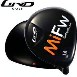 Lind Golf MiFw 19° / #5 Fairway Wood Mens Left Hand, Graphite Shaft, Regular Flex