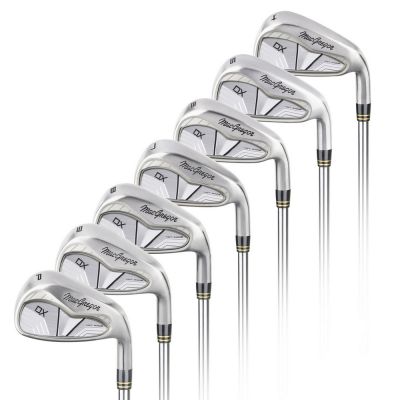 MacGregor Golf DX Carbon Steel Iron Set, Mens Right Hand, 4-PW