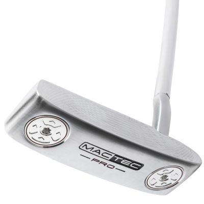 MacGregor Golf MACTEC Pro 1 Putter, Right Hand, Silver, 34