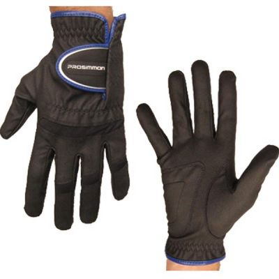Prosimmon Mens All-Weather Left Hand Golf Gloves Black Small