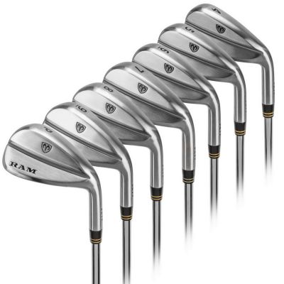 Ram Golf FX77 Stainless Steel Players Distance Iron Set 4-PW, Mens Right Hand