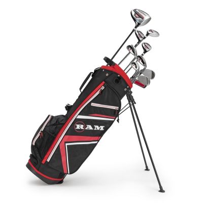 Ram Golf Accubar Plus Golf Clubs Set - Graphite Woods and Steel Shaft Irons -MLH