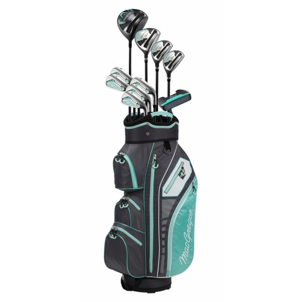 GolfGirl FWS3 Ladies Golf Clubs Set with Cart Bag, All Graphite, Right Hand - Pink
